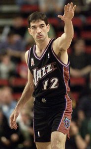 Maillot De Basket Utah Jazz John Stockton 12 Engrener Retro Noir